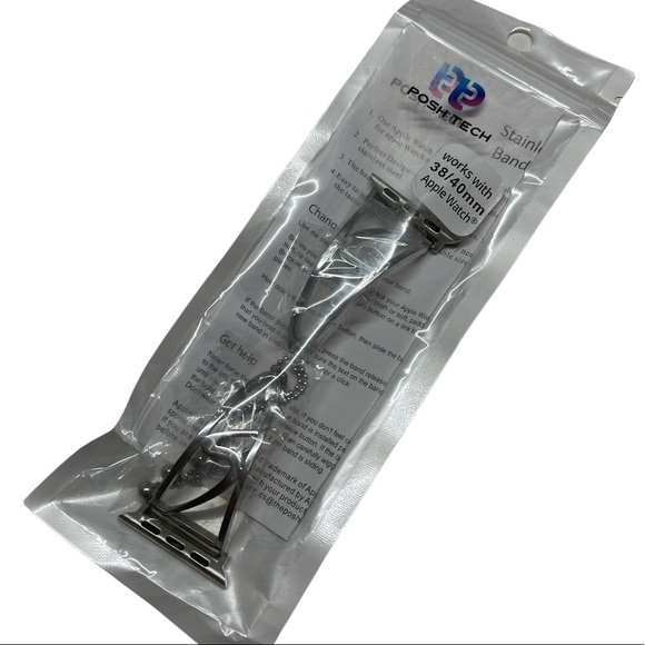 PoshTech Watch Bracelet Band Stain Steel Apple 38/40mm - Picture 4 of 5